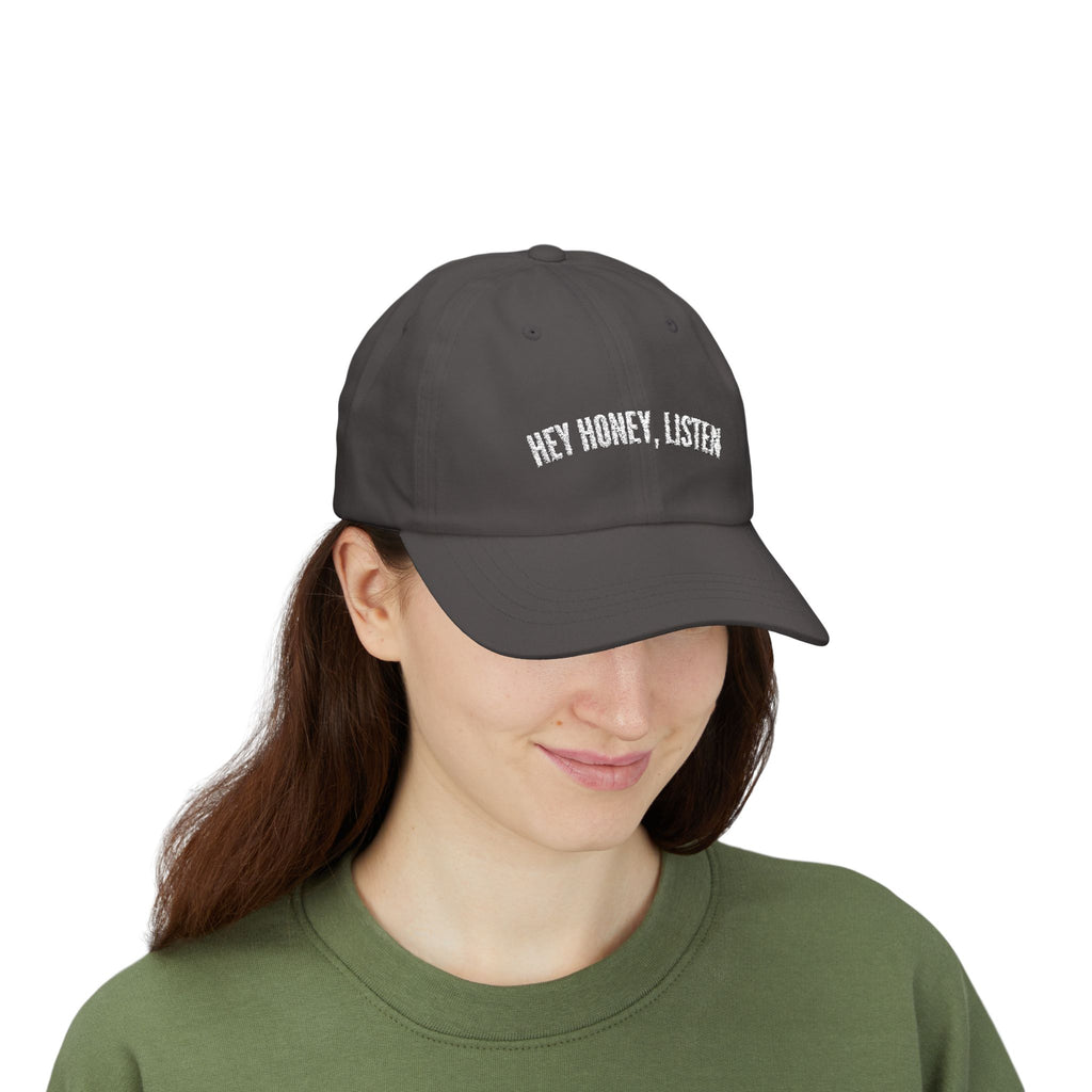 Hey Honey, Hey Embroidered Cap