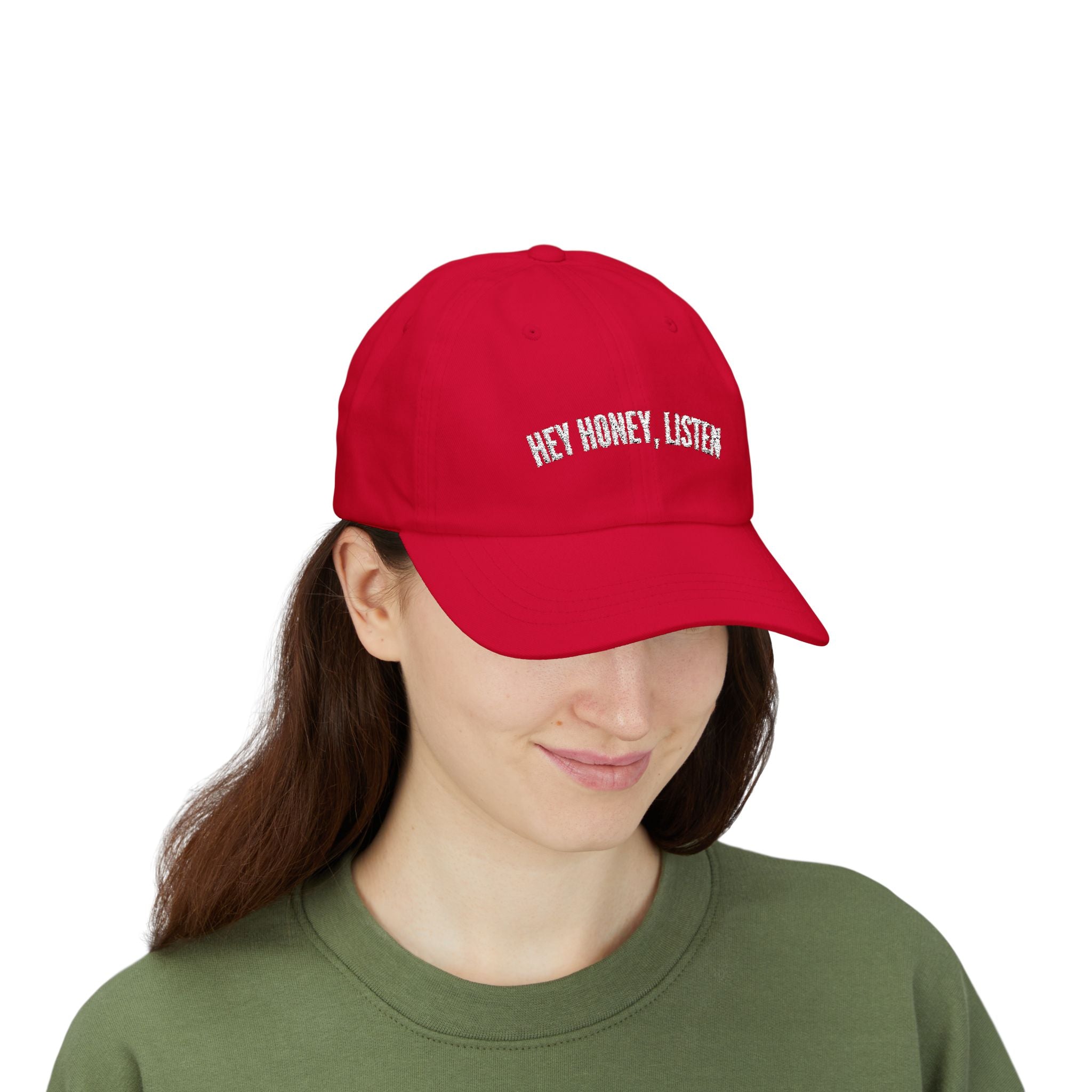 Hey Honey, Hey Embroidered Cap