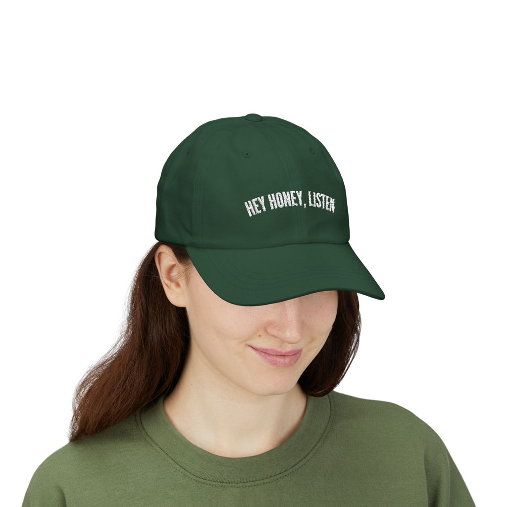 Hey Honey, Hey Embroidered Cap