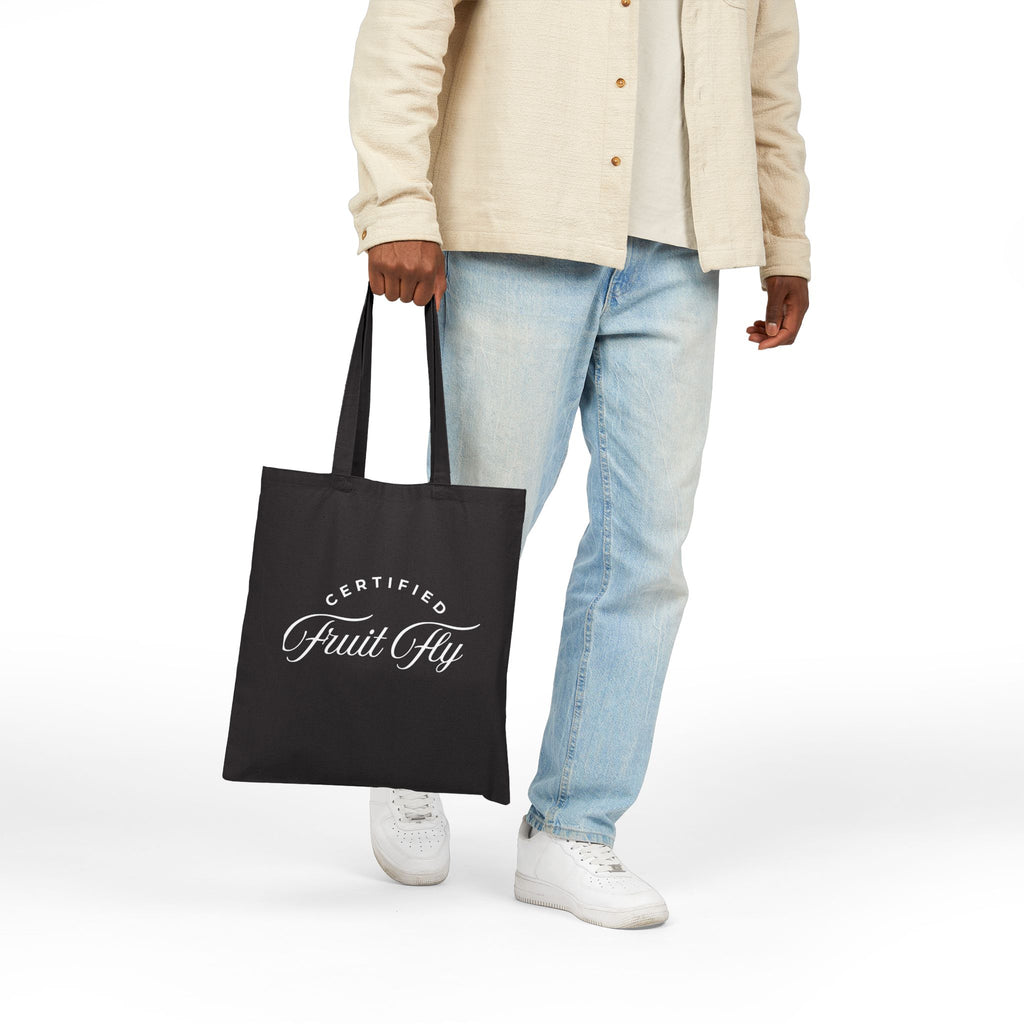Certified Fruit Fly Cotton Canvas Tote Bag