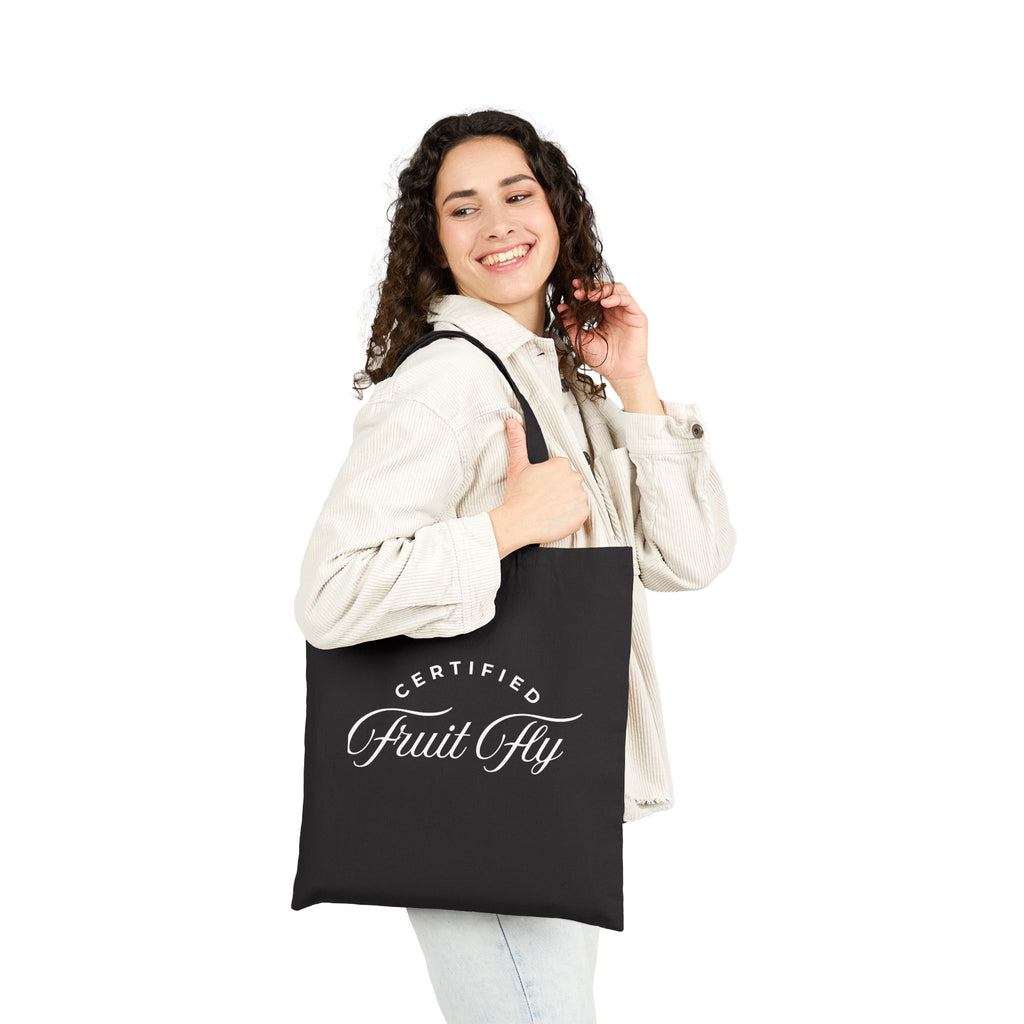 Certified Fruit Fly Cotton Canvas Tote Bag